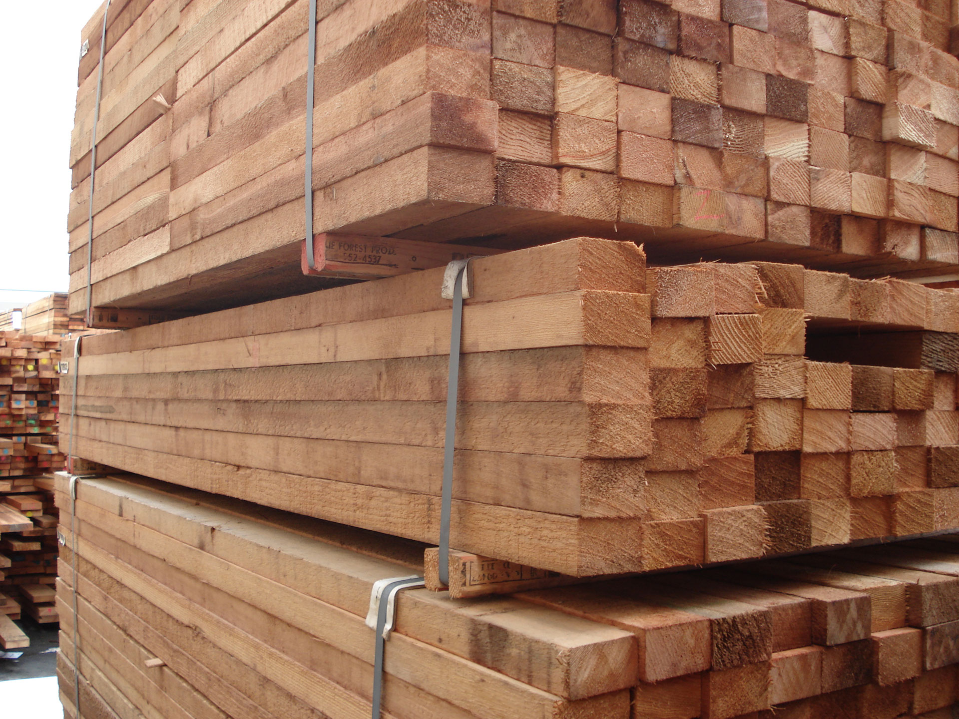 Clear Western Red Cedar Timbers PowerWood Corp.