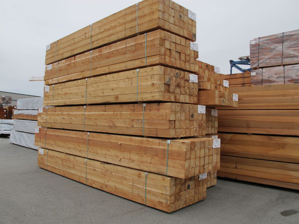 structural grade cedar timbers
