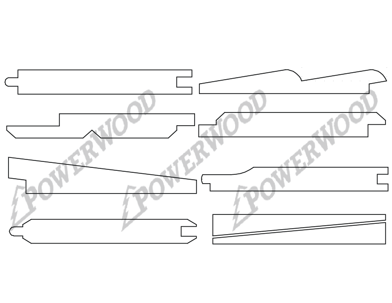 Paneling, Trim Board, & Cedar Siding Profiles & Patterns | PowerWood Corp.