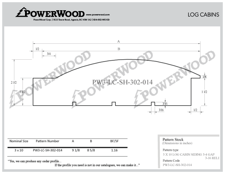 Log Home Siding