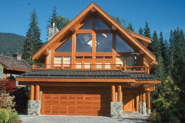 Finished Cedar Log Home 2