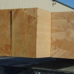 28 foot fir timber. grain detail